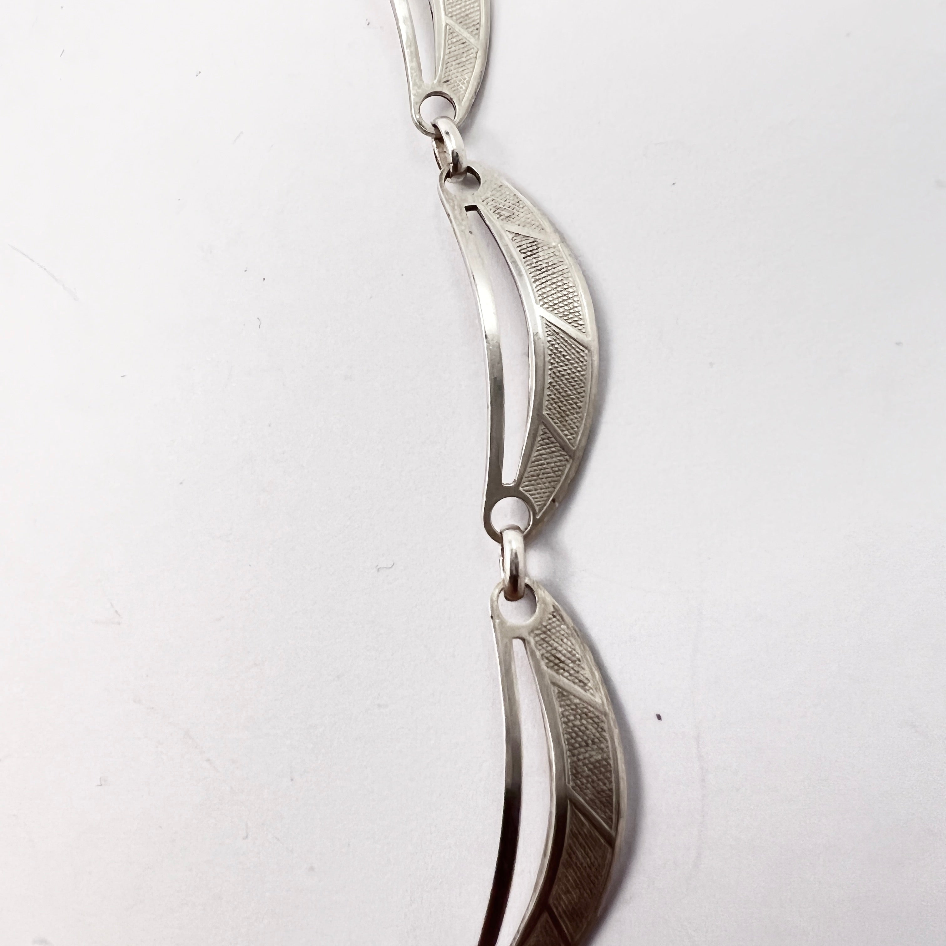 Friedrich Binder, Germany Vintage Mid Century Solid 835 Silver