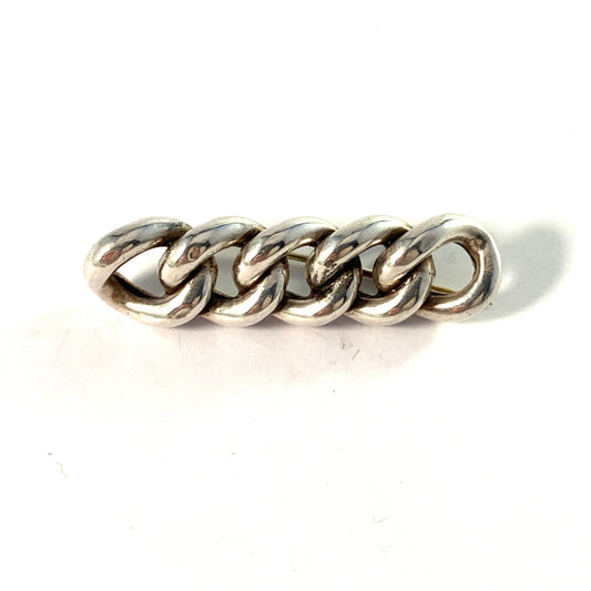 Sweden Early 1900s. 830 Silver Suffragette Brooch Pin.