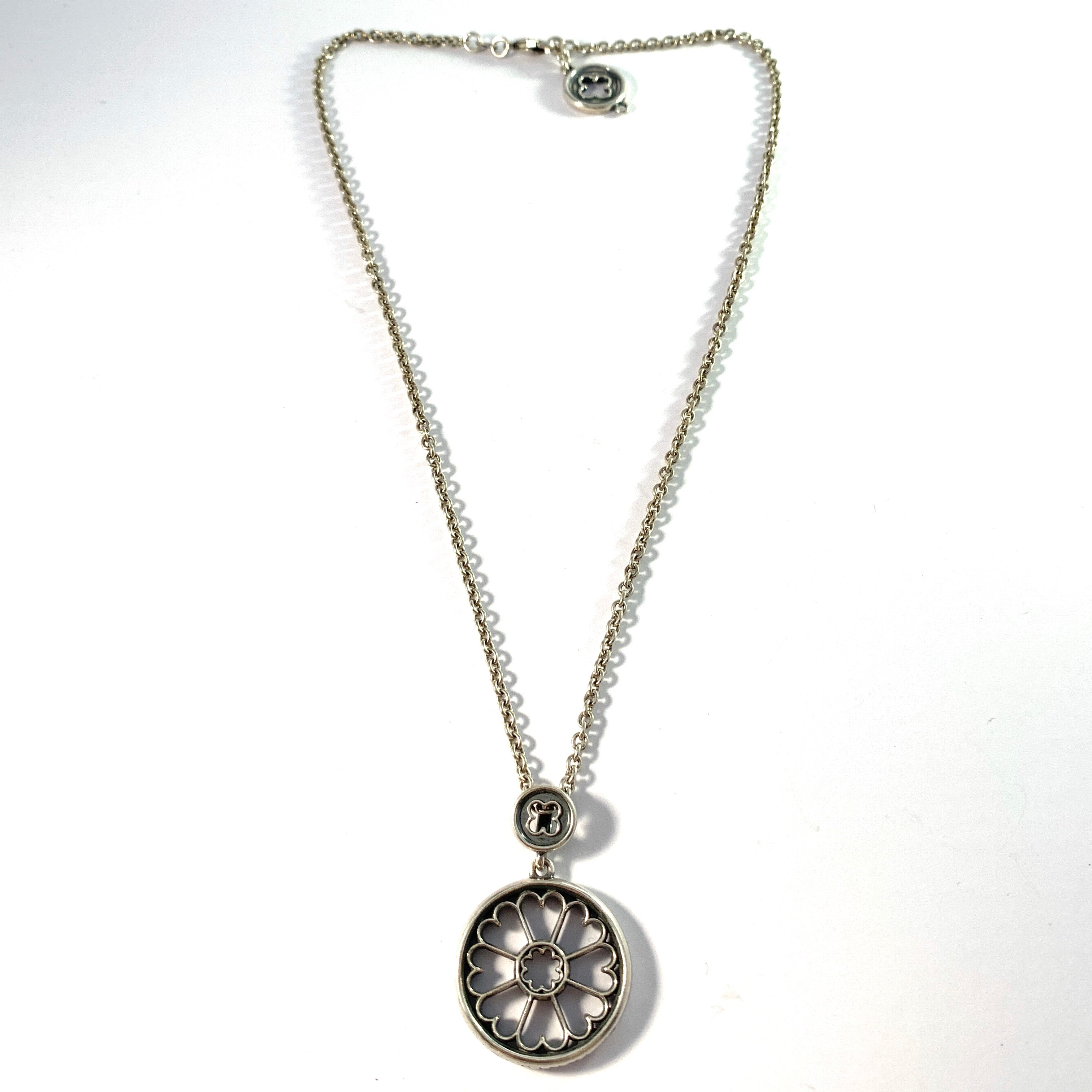 Kalevala Koru, Finland Sterling Silver Necklace. Design by Vesa Nilsson