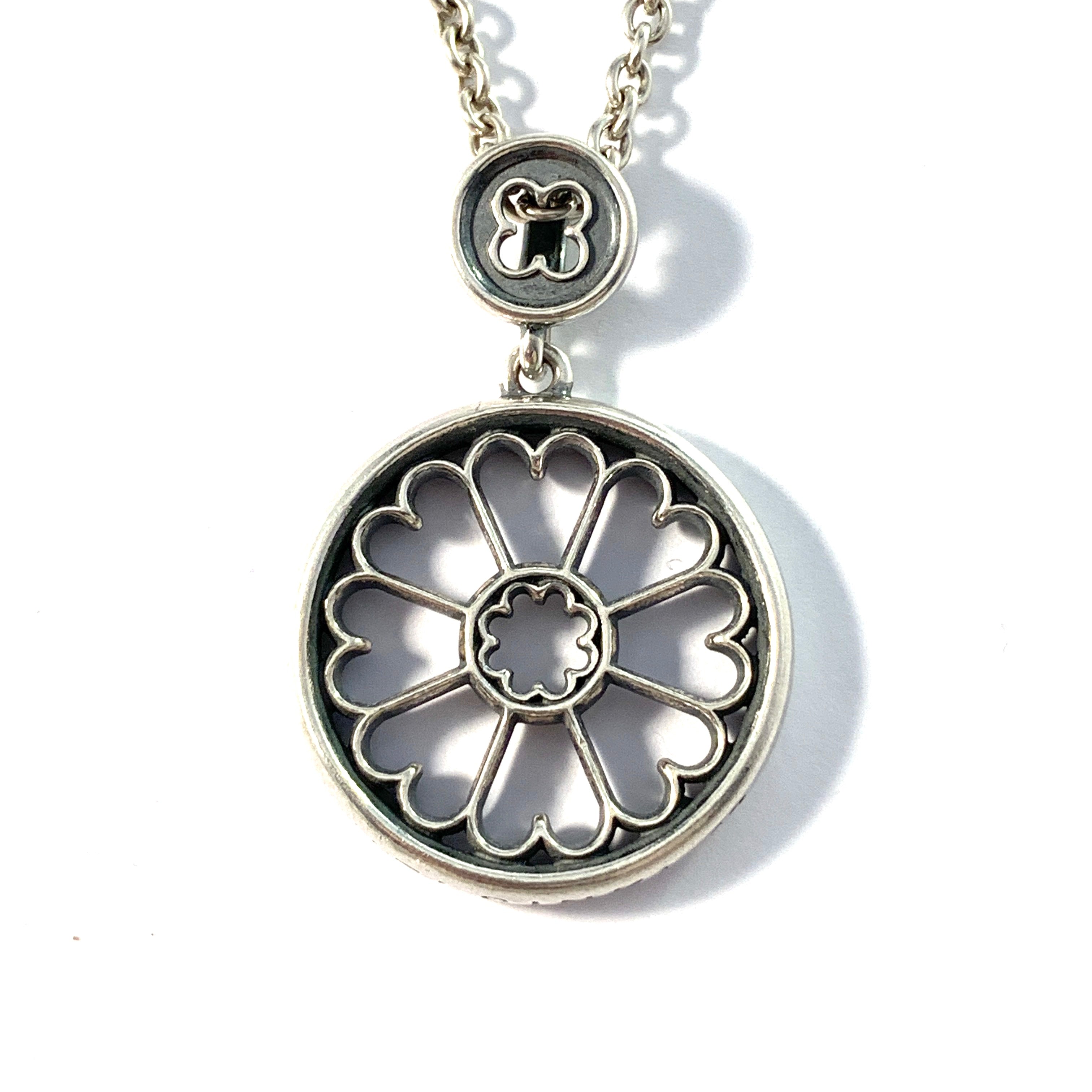 Kalevala Koru, Finland Sterling Silver Necklace. Design by Vesa Nilsson