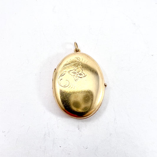 Veikko Kallio, Finland 1948. Vintage Solid Silver Locket Pendant.