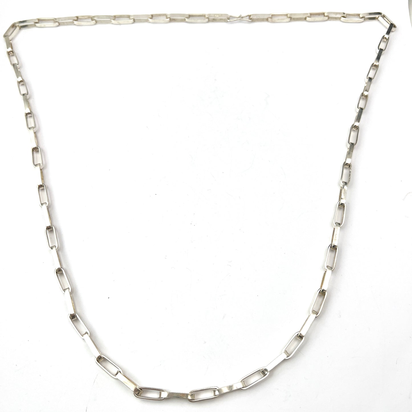 Rey Urban, Sweden 1982 Vintage Sterling Silver Necklace. Signed.