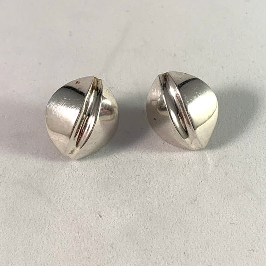 Matti Hyvärinen, Finland Vintage Sterling Silver Stud Earrings