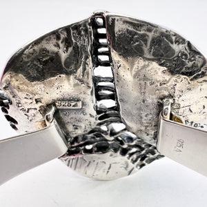 Teka Theodor Klotz, Germany 1960-70s Vintage Modernist Sterling