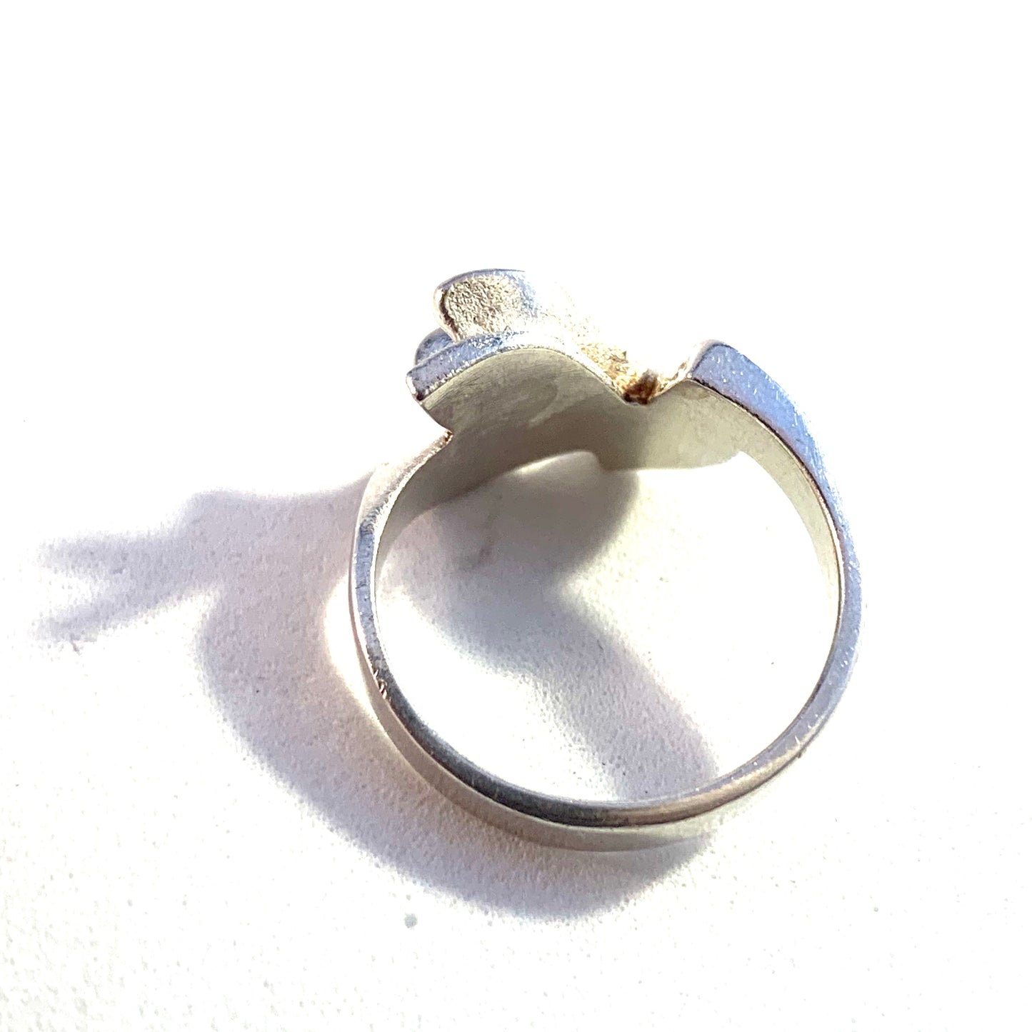 Lapponia, Finland Vintage 1987 Sterling Silver Ring.