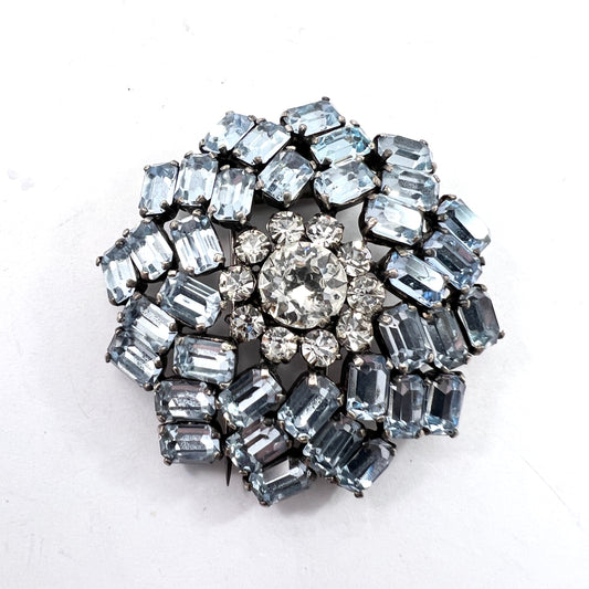 フランス。ヴィンテージマークの Depose コスチューム ジュエリー ファー ドレス クリップ。