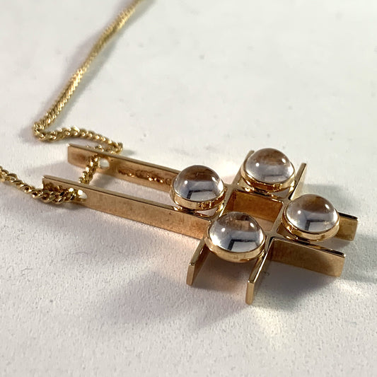 Finnish vintage gold jewelry