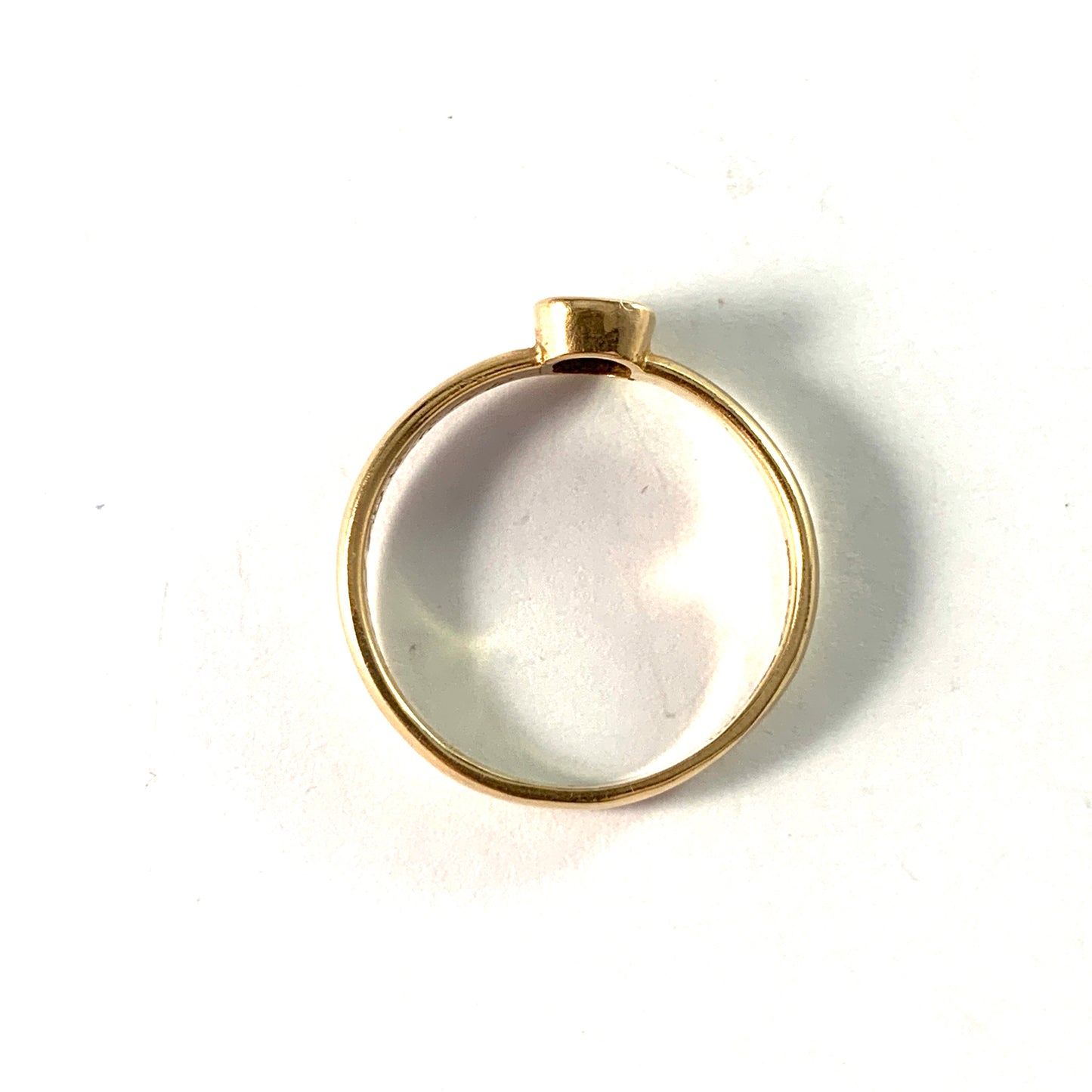 Sandberg, Sweden 1910-20s. Antique 18k Gold Mother Ring.