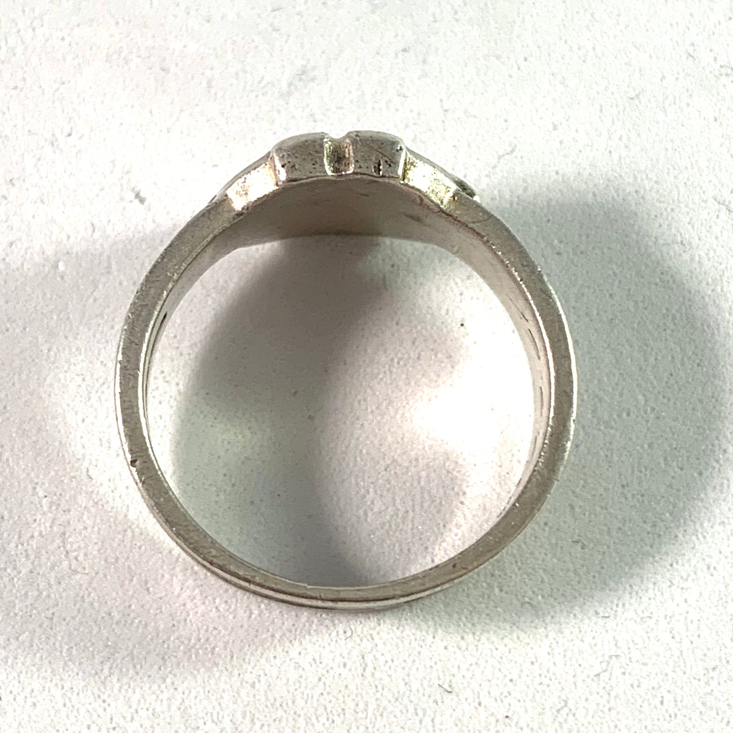 Veli.S, Finland year 1962 Solid 813 Silver Unisex Ring.