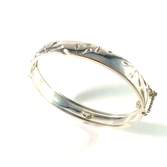 Kalevala Koru, Finland Vintage Open/Close Bangle Bracelet. Design "Anna"