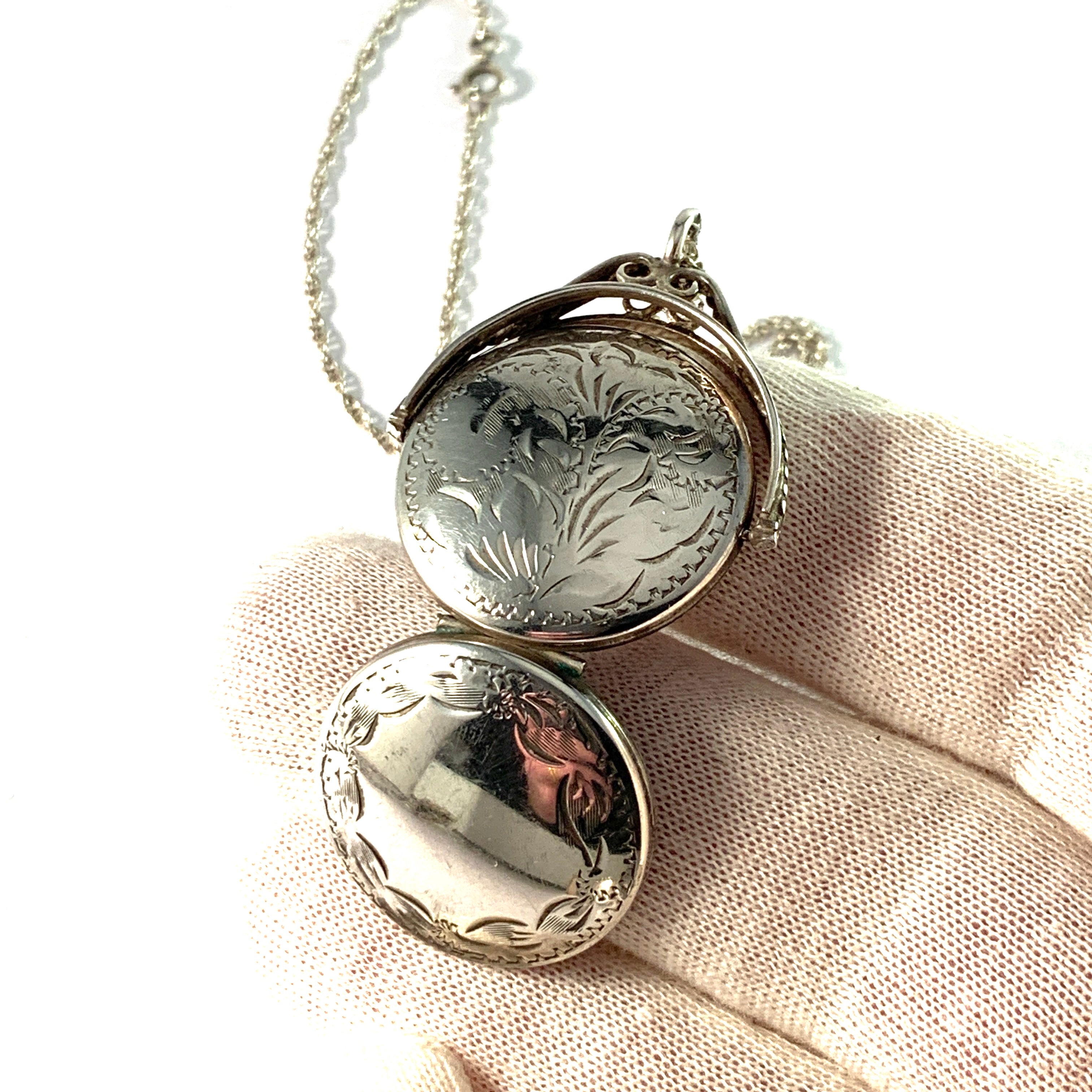 Vintage Sterling Silver Locket