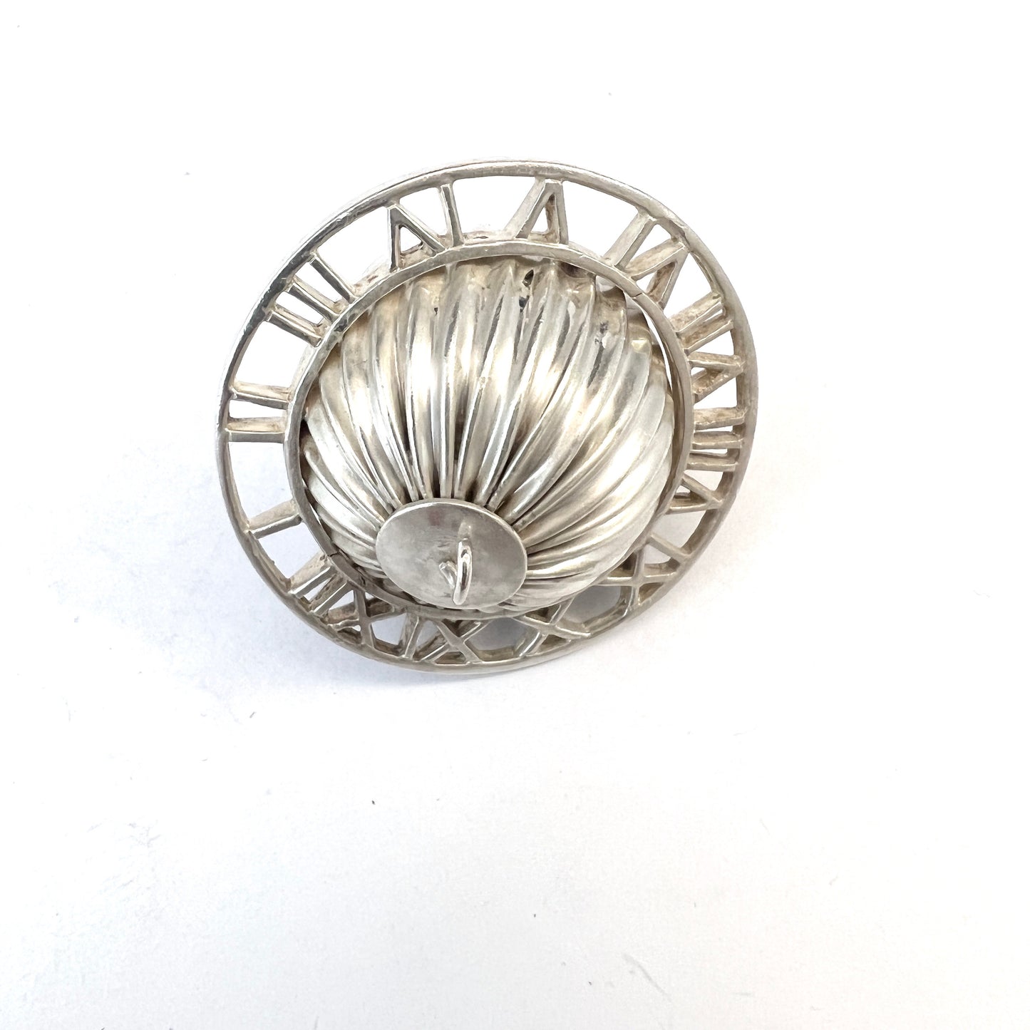 Danecraft, USA. Vintage Mid-century Sterling Silver Pendant.