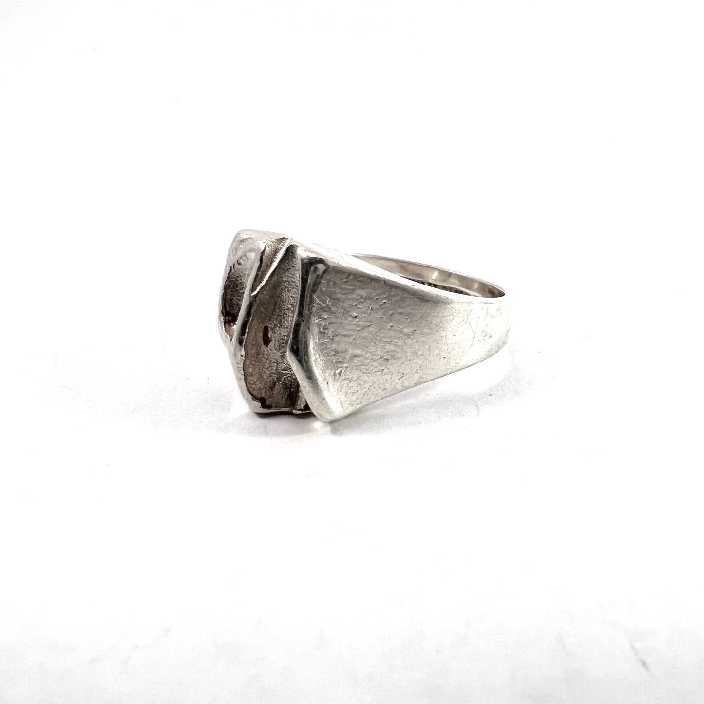 Bjorn Weckstrom for Lapponia, Finland 1994. Vintage Sterling Silver Ring.