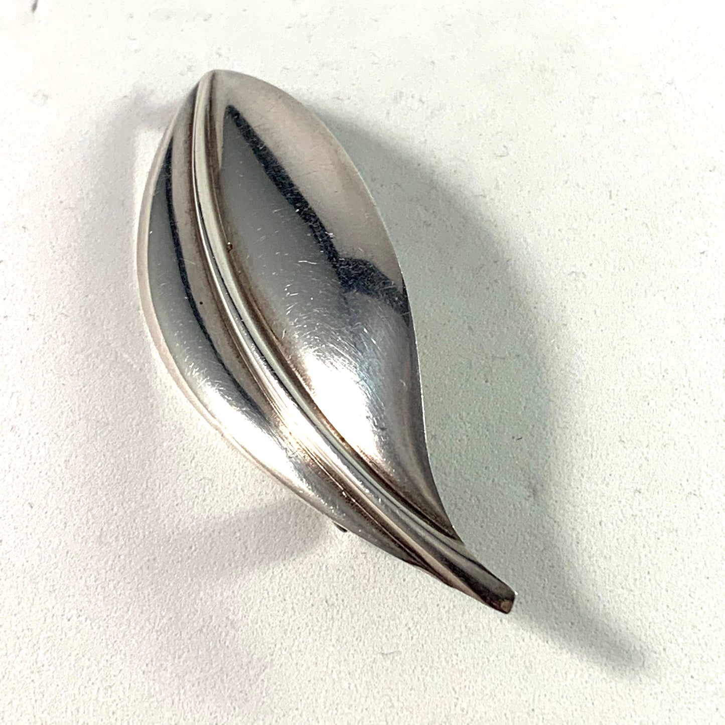 Herman Siersbøl Denmark Mid Century Sterling Brooch.