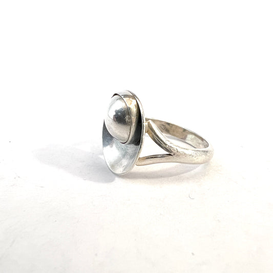 Niels Erik From, Denmark 1950s Sterling Silver Ring.