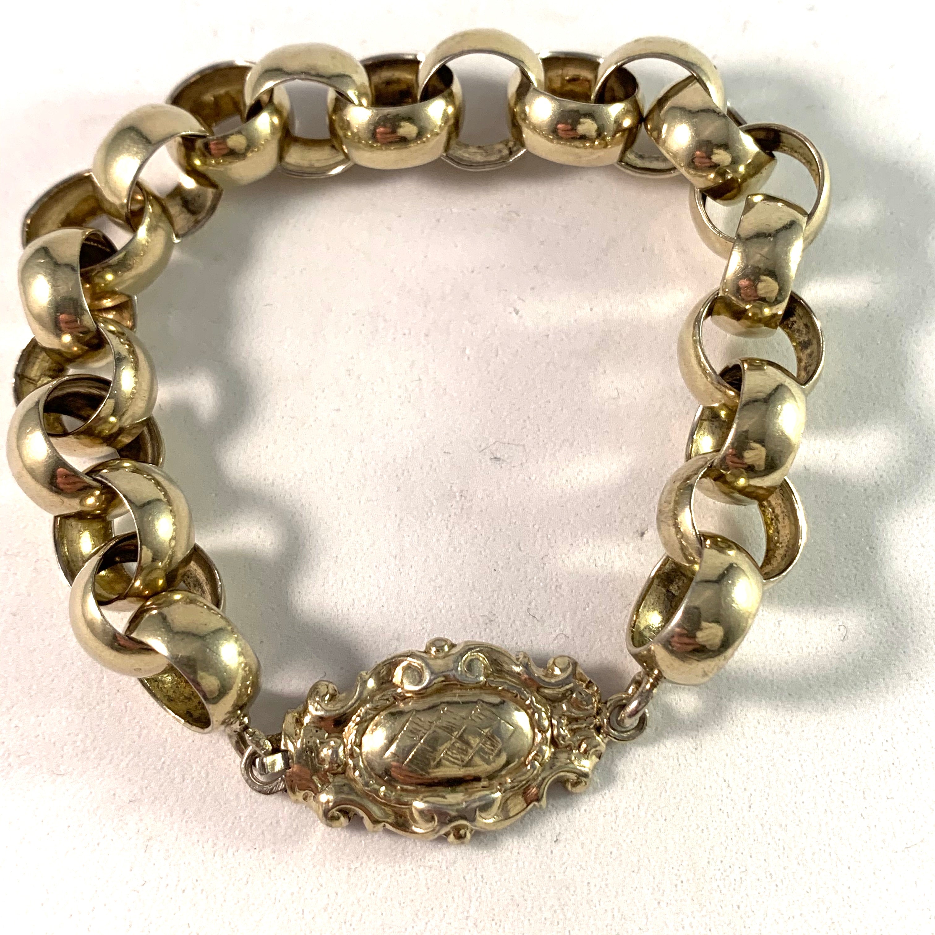 Early Victorian Silver Bracelet.