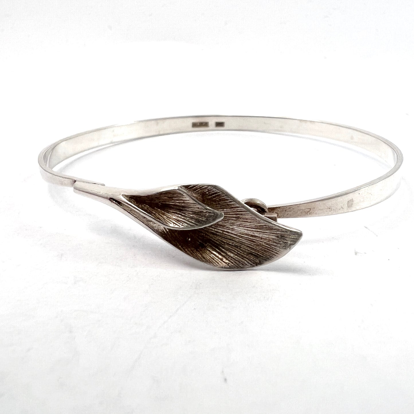 Valo-Koru, Finland 1980s. Sterling Silver Bangle Bracelet.