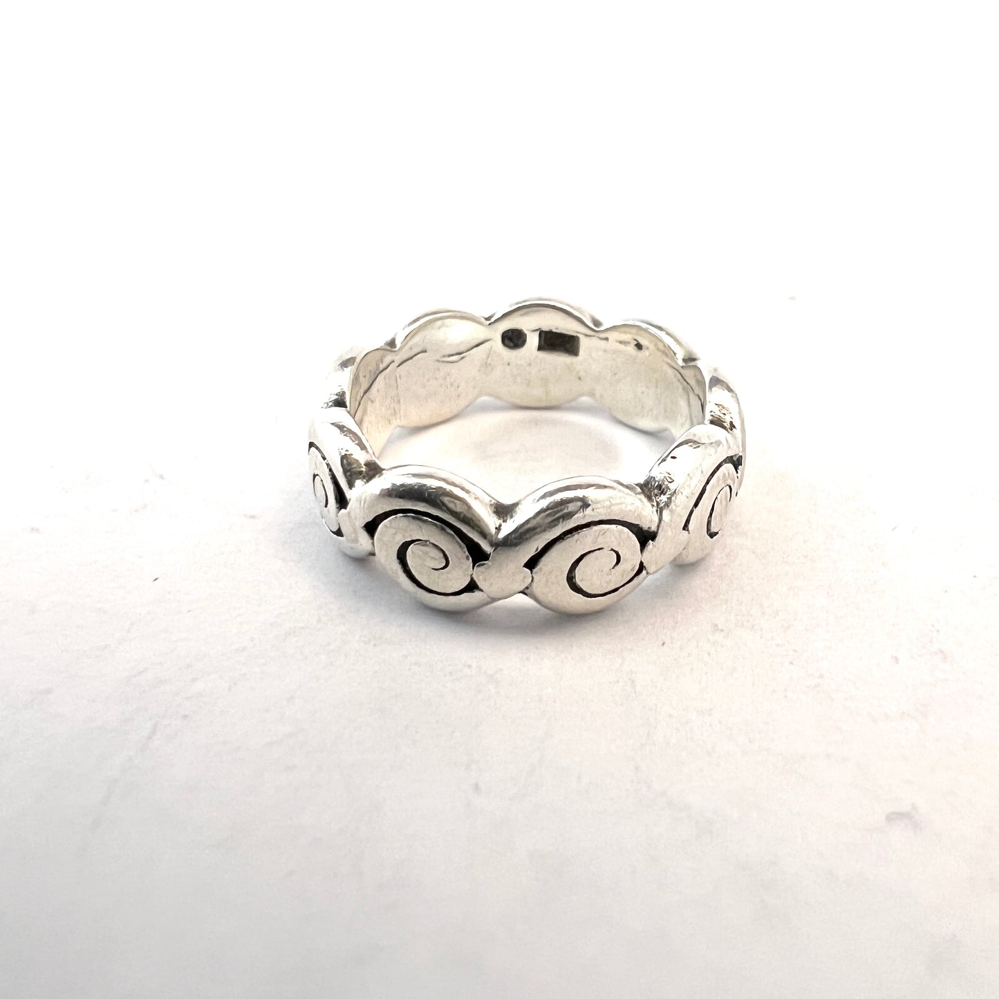 Kalevala Koru, Finland. Vintage Sterling Silver Ring.