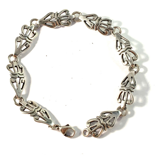 Kalevala Koru, Finland. Vintage Sterling Silver Bracelet.