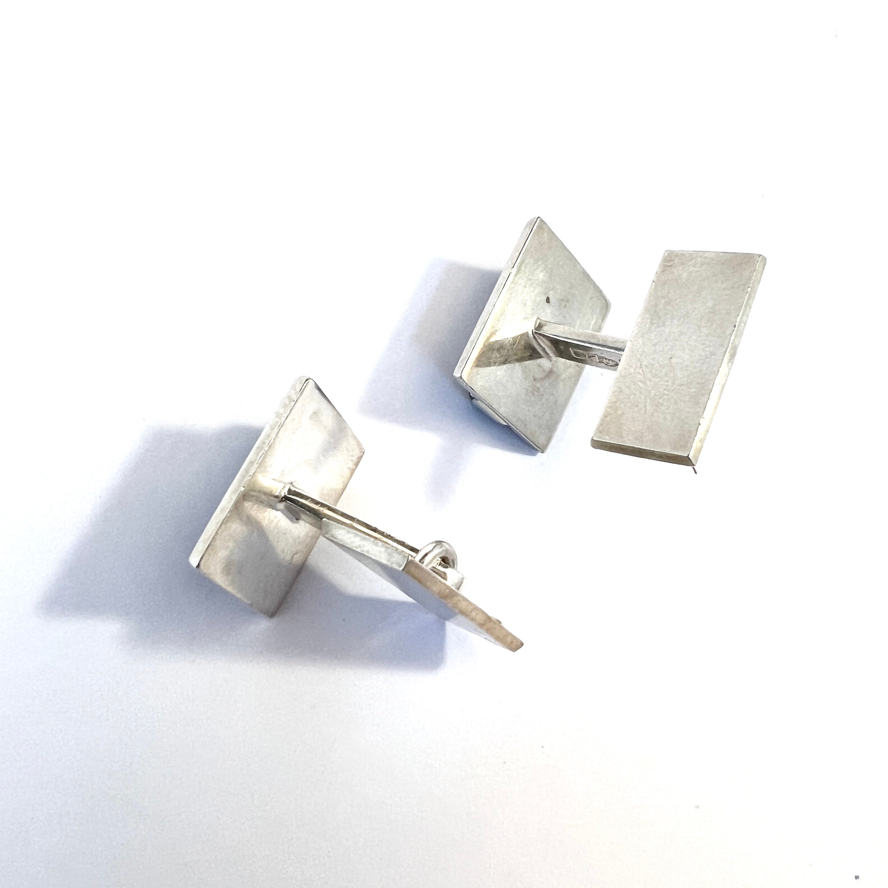 Latelita Cufflinks - black/silver-coloured 