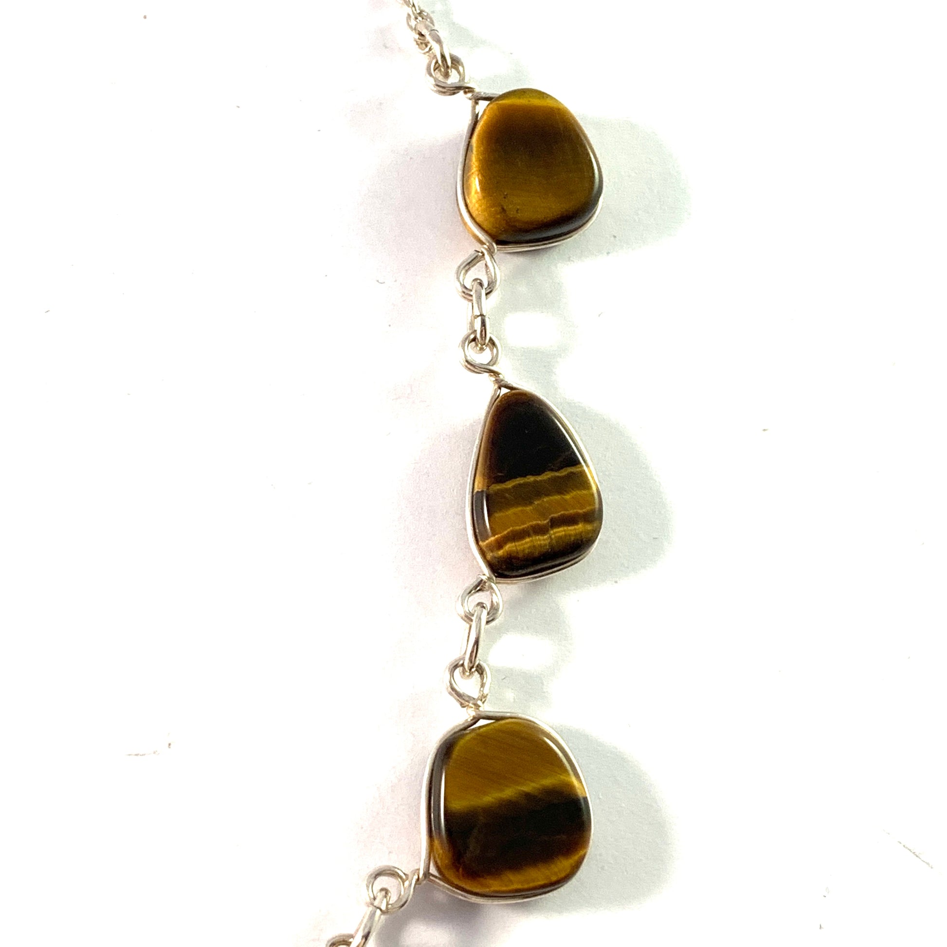 Vintage Sterling Silver Tiger-Eye – T Niklasson1