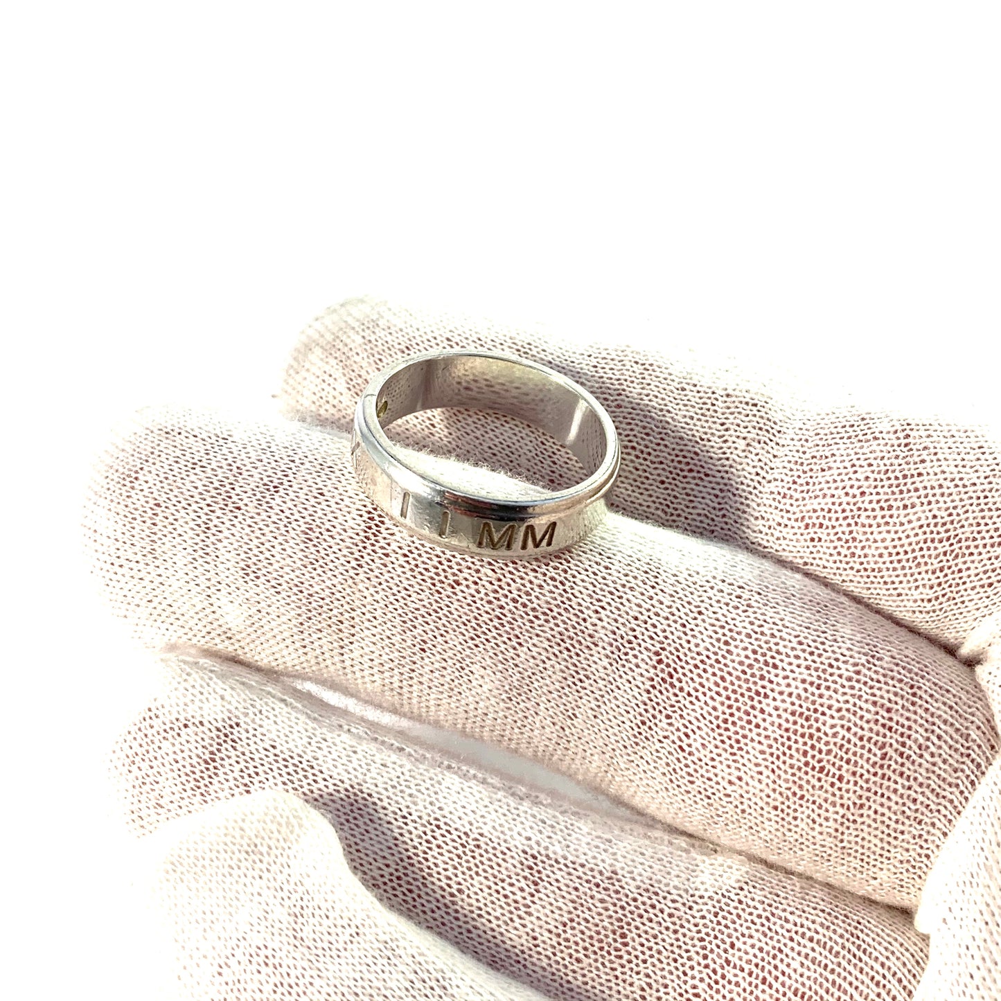 Kalevala Koru, Finland Vintage Sterling Silver Millenium Unisex Ring