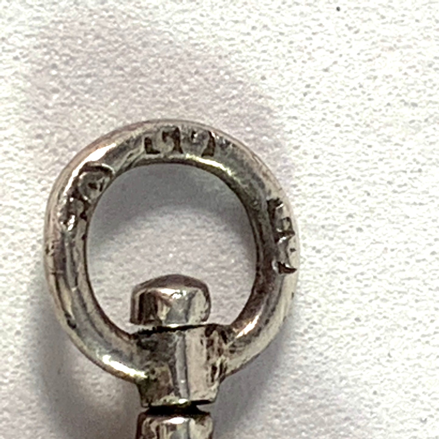 Sweden, Victorian Silver Carnelian Watch Key Pendant.