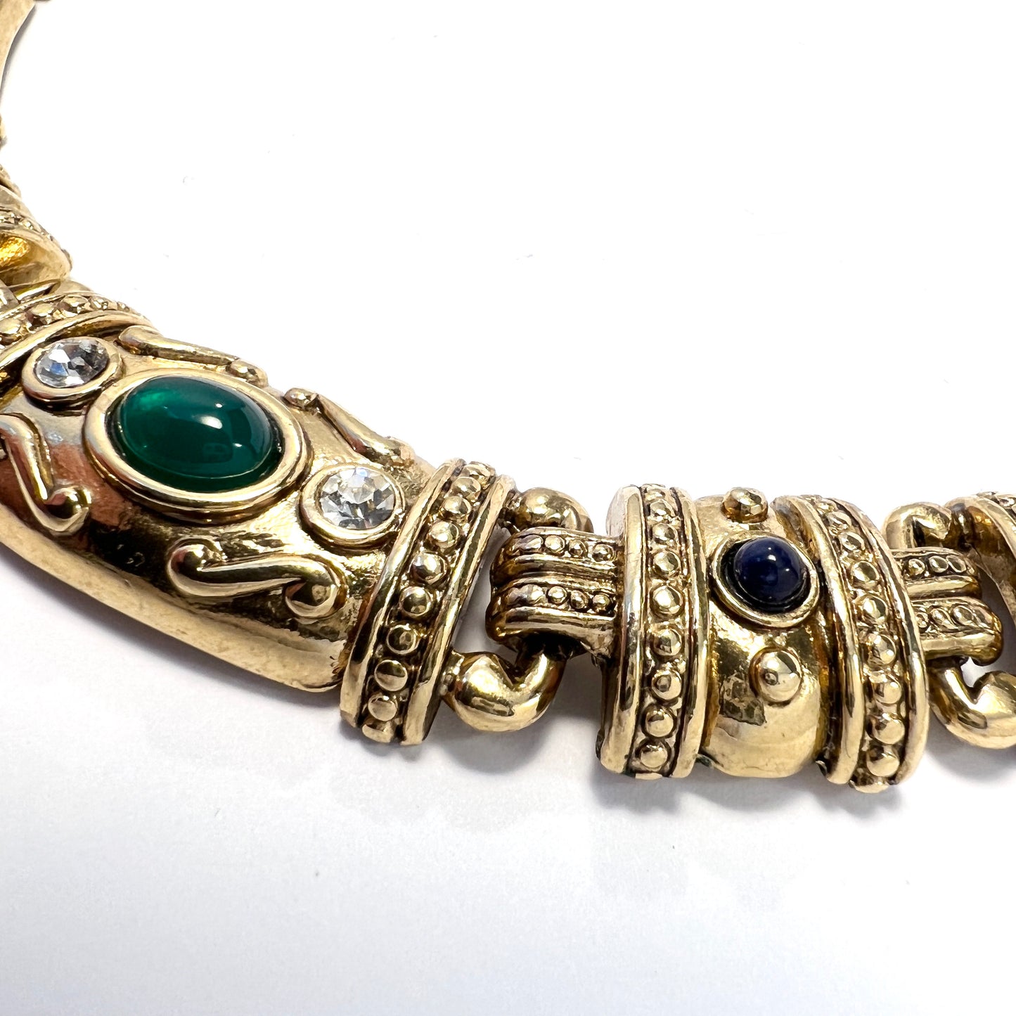 Vintage Massive 3.3oz Costume Jewelry Necklace.