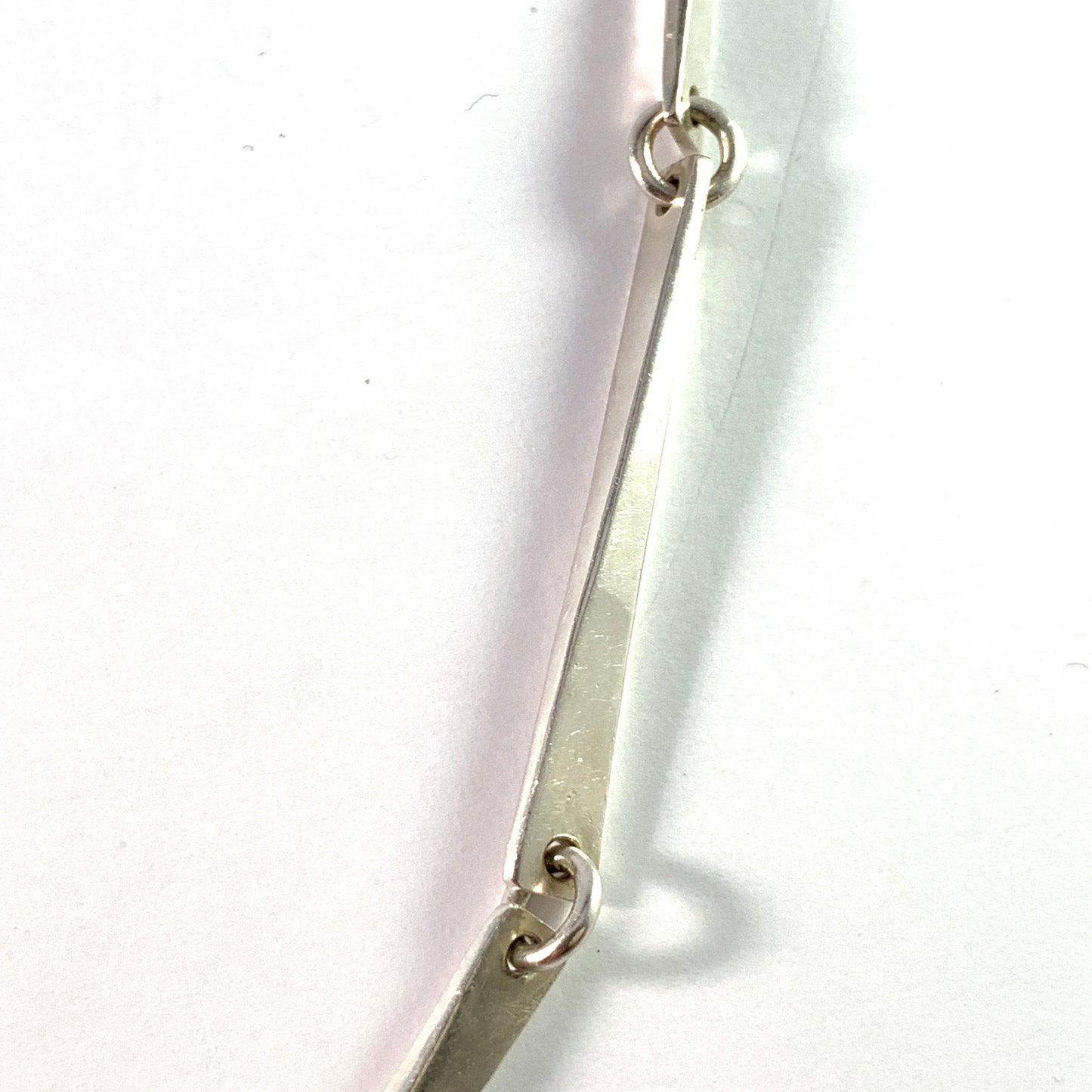 Kerstin Öhlin Lejonklou, Sweden 1977. Vintage Sterling Silver Necklace. Signed