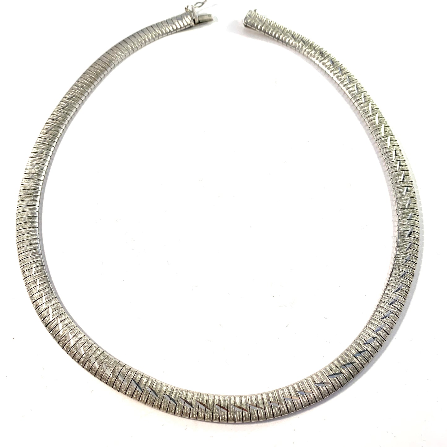 Germany Vintage Solid 835 Silver Necklace. 1.37oz / 42.7gram
