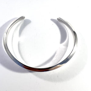 Anni & Bent Knudsen, Denmark 1960s. Vintage Sterling Silver Bracelet. Design no 9. Signed