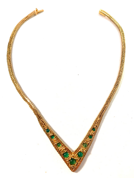 Henkel and Grosse, Germany 1966, Costume Jewelry Necklace.