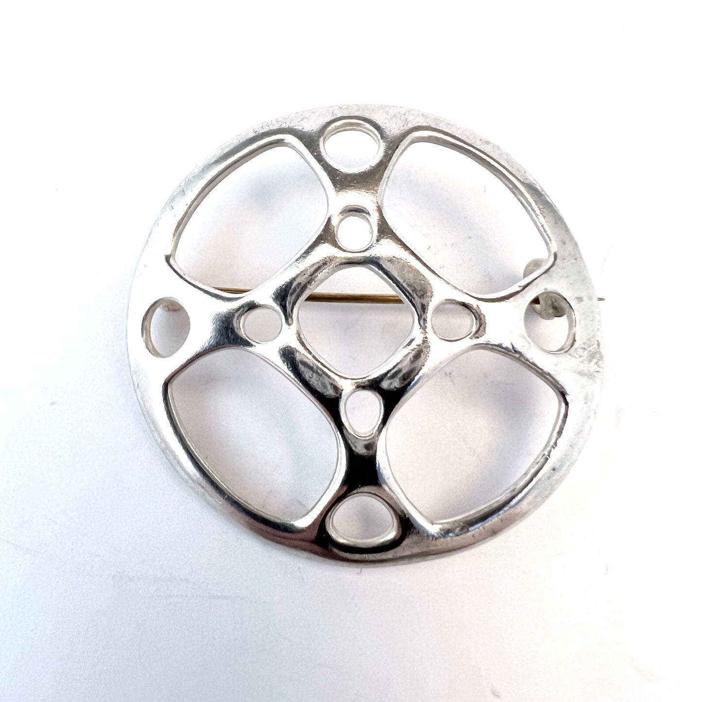 Juhls Kautokeino, Norway Vintage Sterling Silver Brooch.