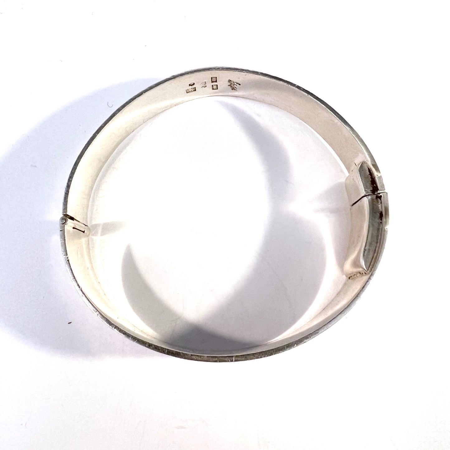 Sigurd Persson for Stigbert, Sweden 1948. Vintage Sterling Silver Bracelet.