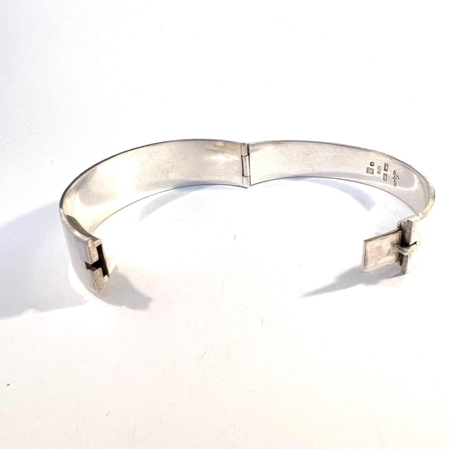 Sigurd Persson for Stigbert, Sweden 1948. Vintage Sterling Silver Bracelet.