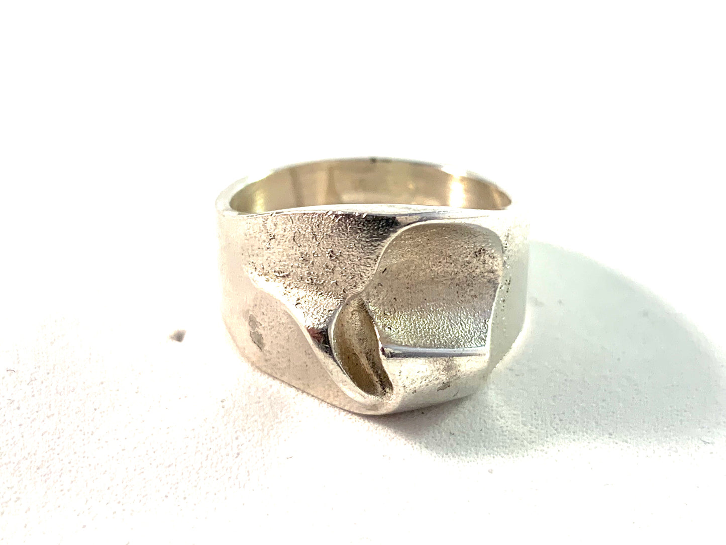 Bjorn Weckstrom for Lapponia, Finland. Vintage Sterling Silver Ring.
