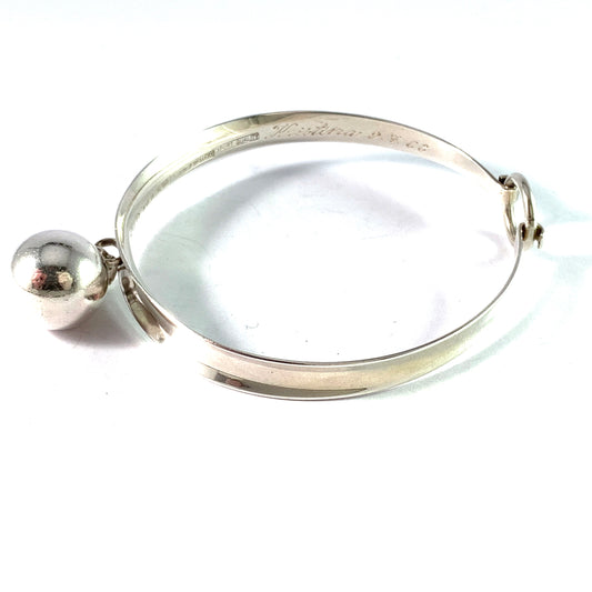 Erik Granit, Finland 1956. Vintage Sterling Silver Bracelet.