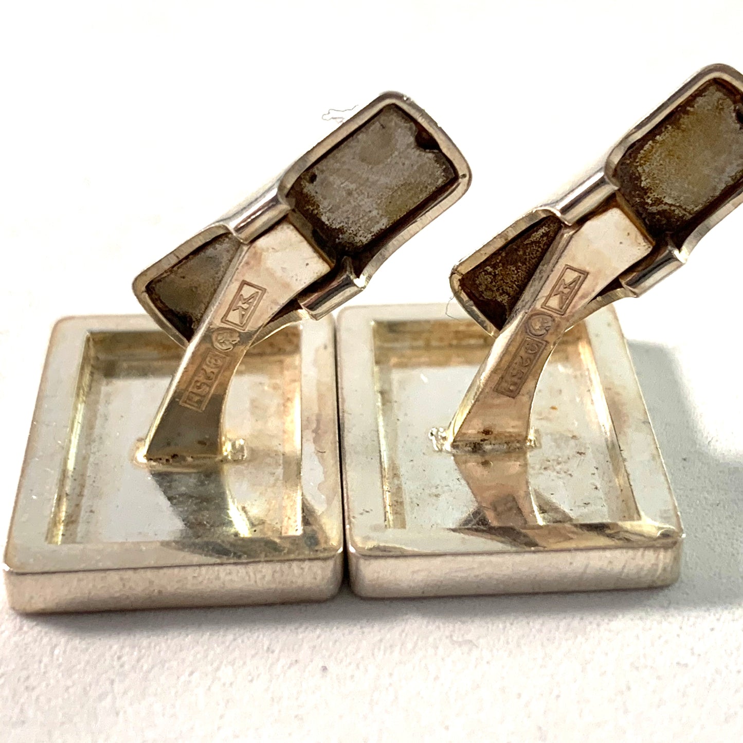 Elis Kauppi, Kupittaan Kulta Finland 1971 Large Sterling Cufflinks