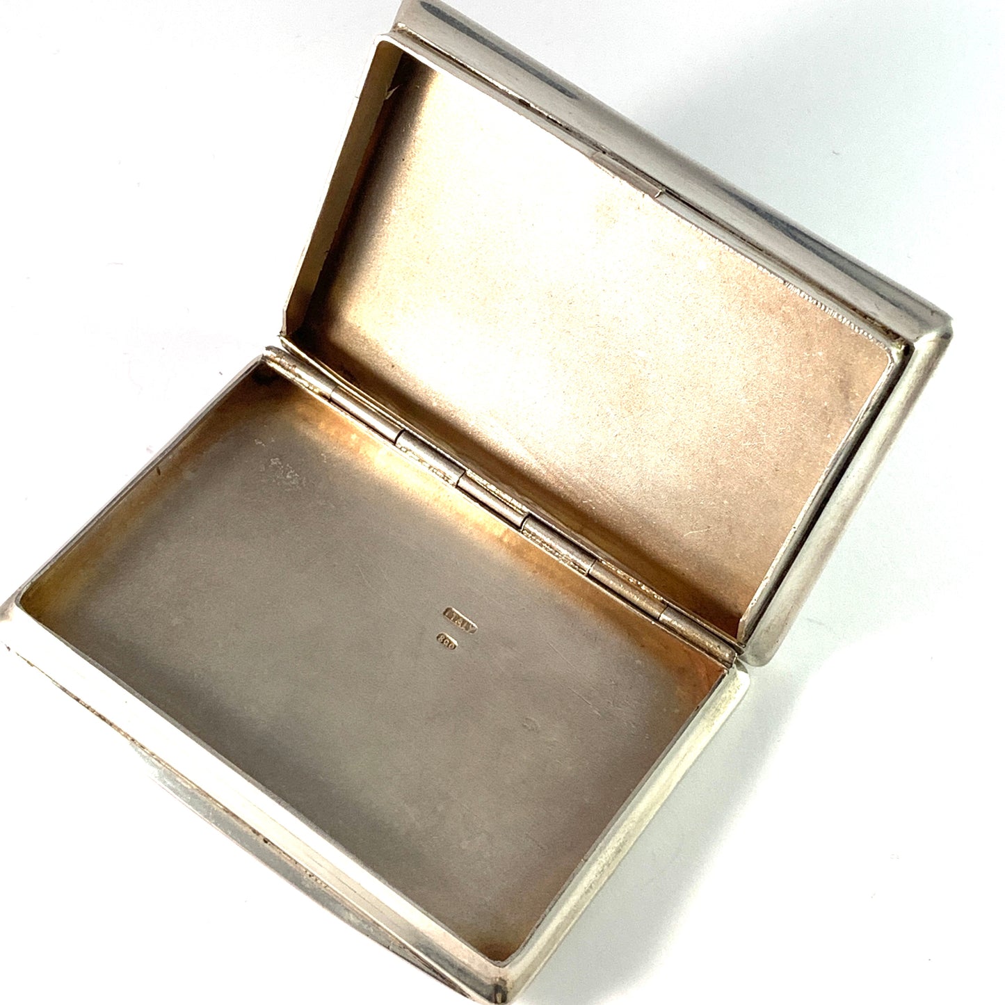 german silver cigarette case Kaiser Wilhelm II > National Museum of the United States Air Force > Display A German silver cigarette case,