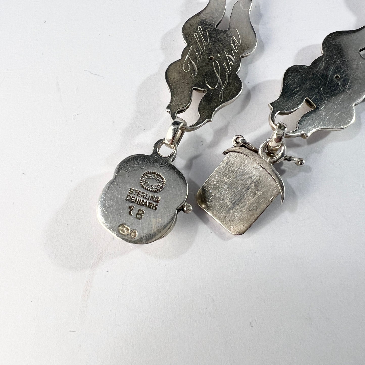 Georg Jensen, Denmark 1950. Vintage Sterling Silver Bracelet. Design 18.