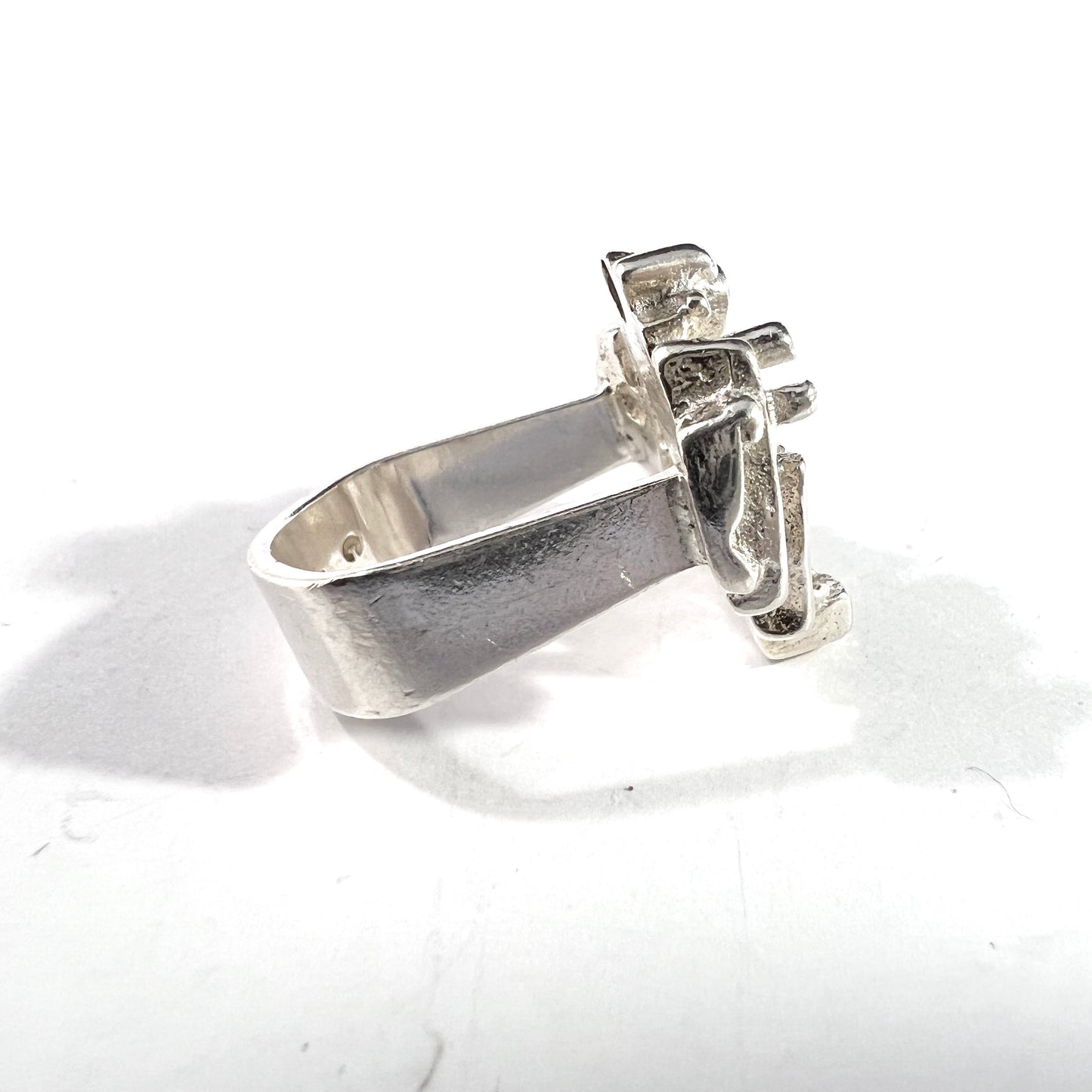 Juhls Kautokeino, Norway Vintage Sterling Silver Ring