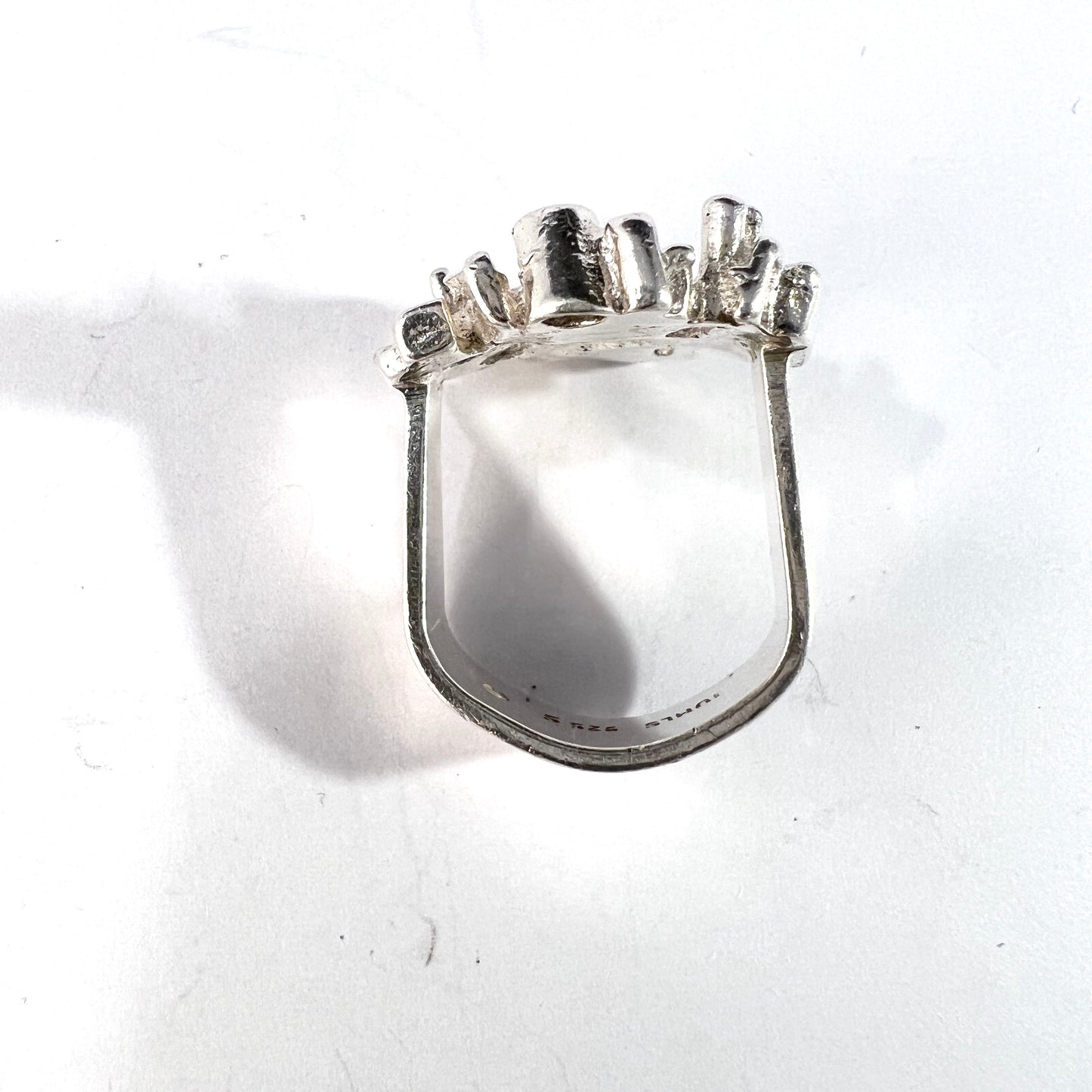 Juhls Kautokeino, Norway Vintage Sterling Silver Ring