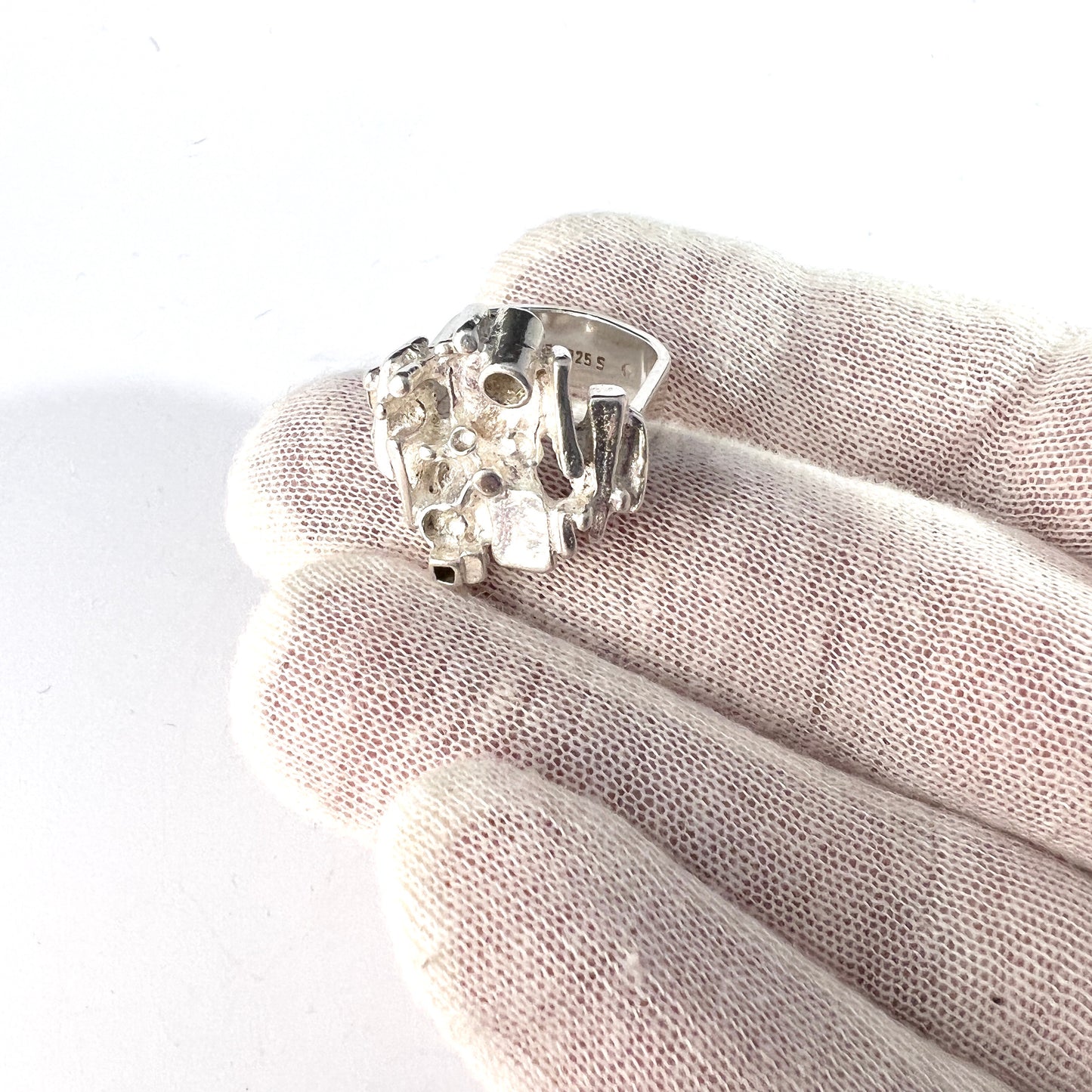 Juhls Kautokeino, Norway Vintage Sterling Silver Ring