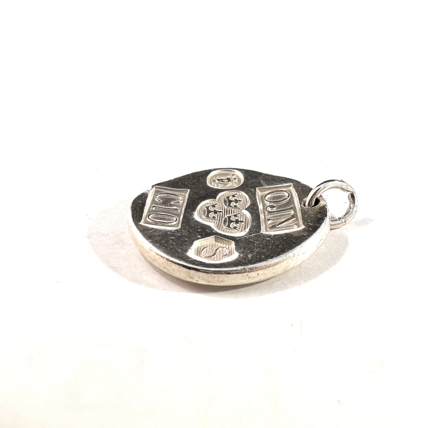 Owe Johansson, Sweden 1977. Vintage Sterling Silver Pendant.