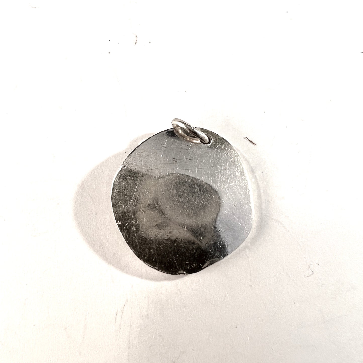 Owe Johansson, Sweden 1977. Vintage Sterling Silver Pendant.