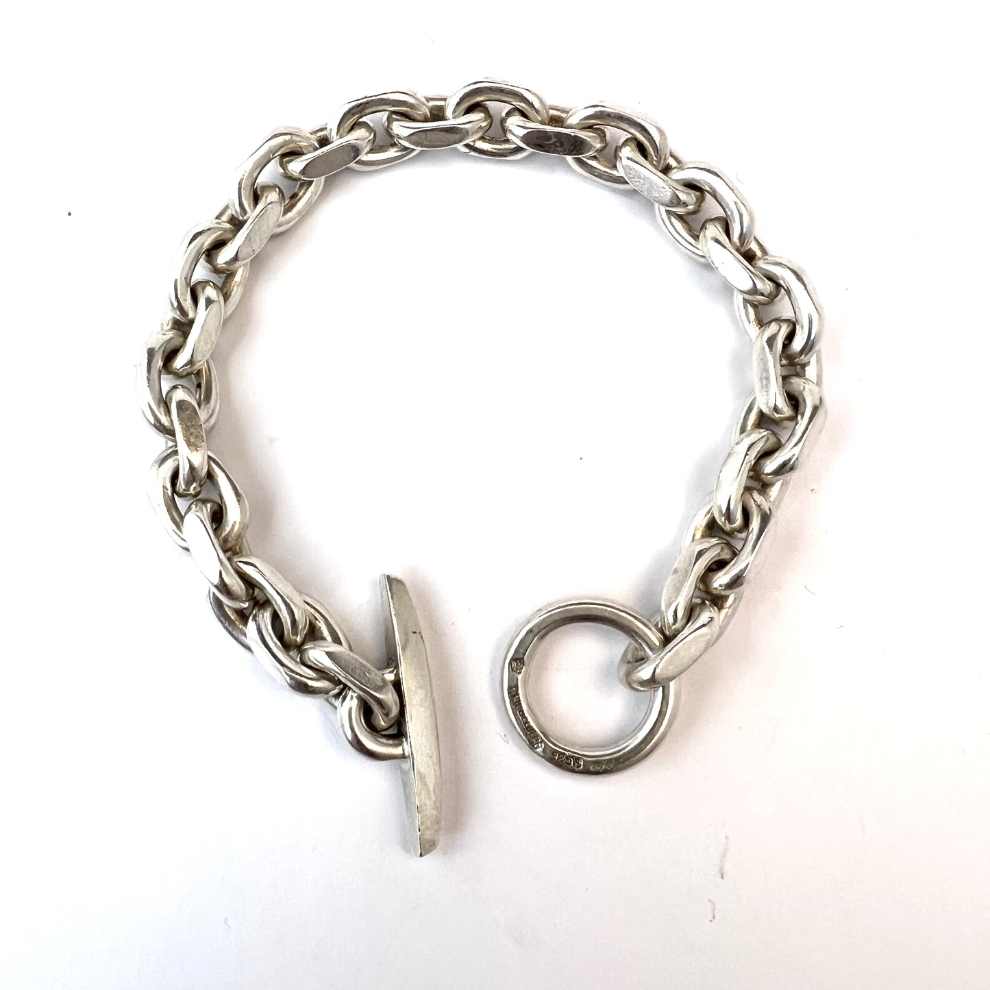 Franz Hingelberg, Denmark. Vintage Sterling Silver Bracelet.