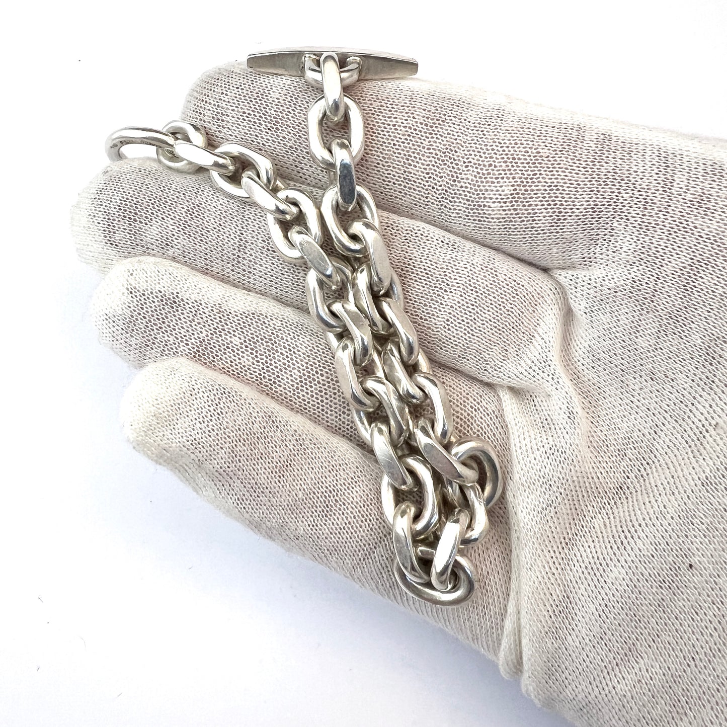 Franz Hingelberg, Denmark. Vintage Sterling Silver Bracelet.