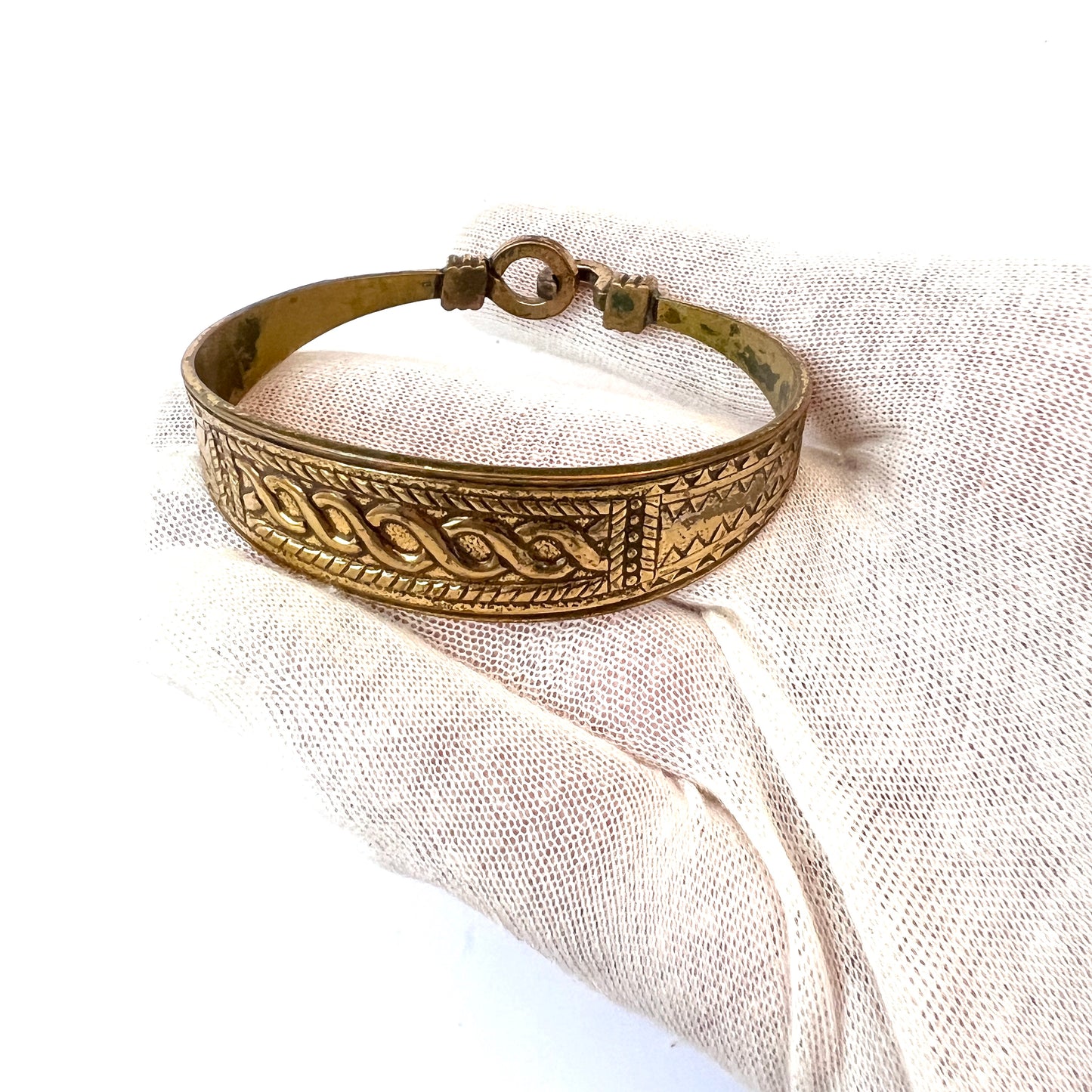 Kalevala Koru, Finland. Vintage Bronze Bracelet.
