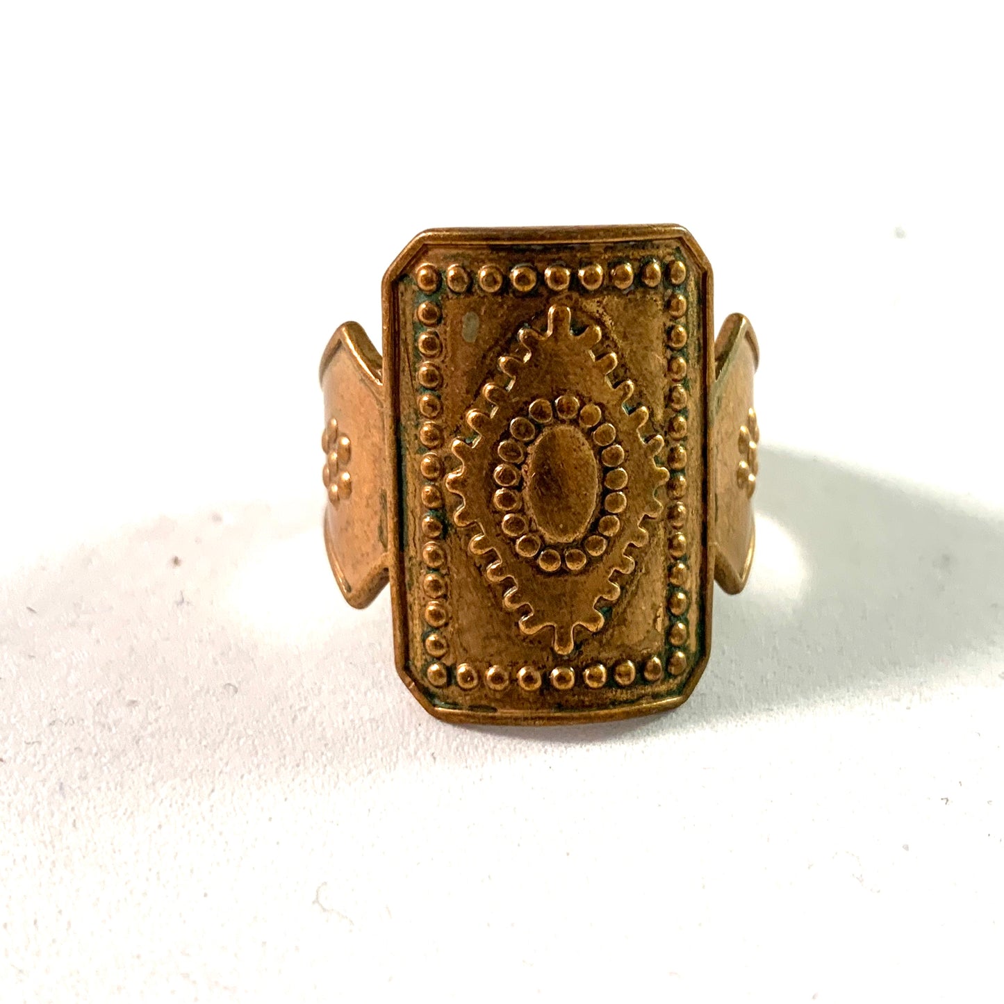 Kalevala Koru, Finland Vintage Bronze Ring.