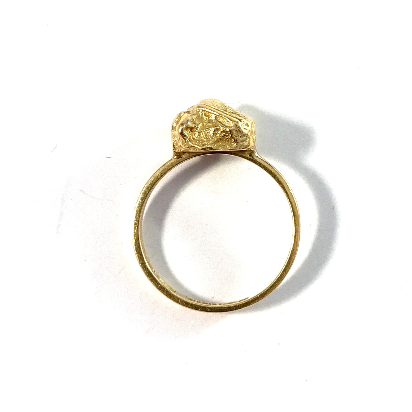 Björn Weckström for Lapponia Finland. Vintage 18k Gold Ring. Design: Yellow Rose.